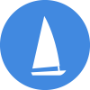 ícone embarcação monotipo