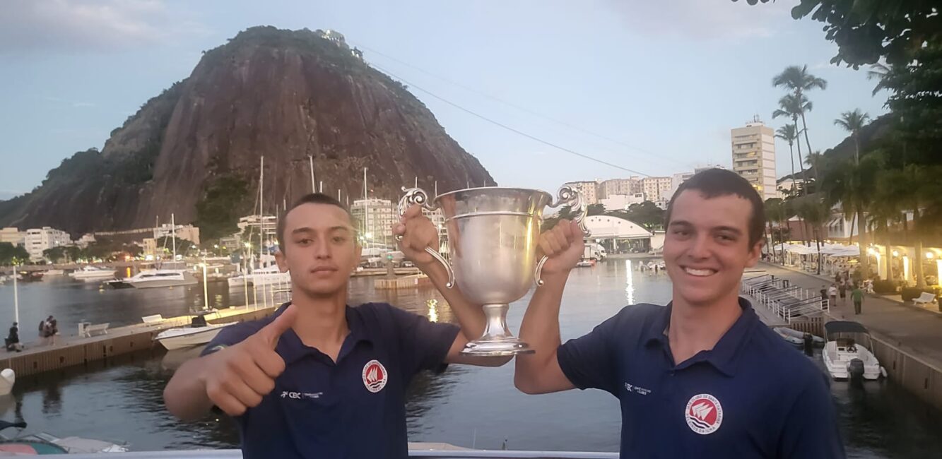 Guilherme e Fernando Menezes conquistam o tricampeonato brasileiro de 29er