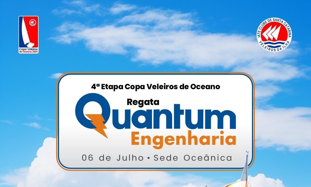 Regata Quantum Engenharia acontecerá no próximo sábado, 6 de julho