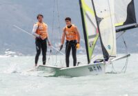 João Marcelo Carlin e Gael Gouvea estreiam na classe 49er na Copa Brasil de Vela