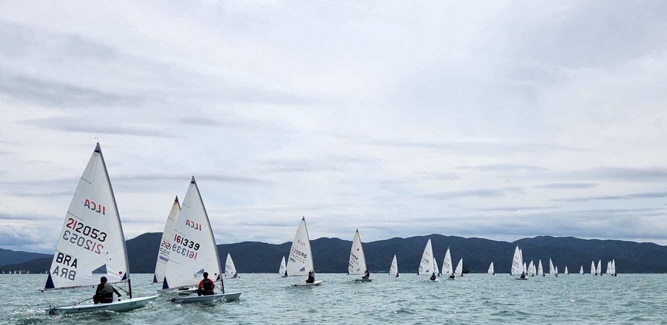 Domingo definirá os campeões do 45º Campeonato Sul-Brasileiro de ILCA